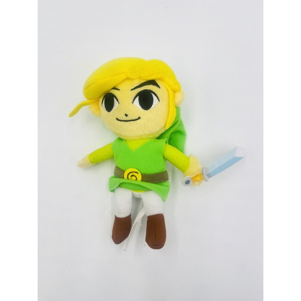 World of Nintendo Link 7" plush toy Jakks Pacific light green costume stuffed